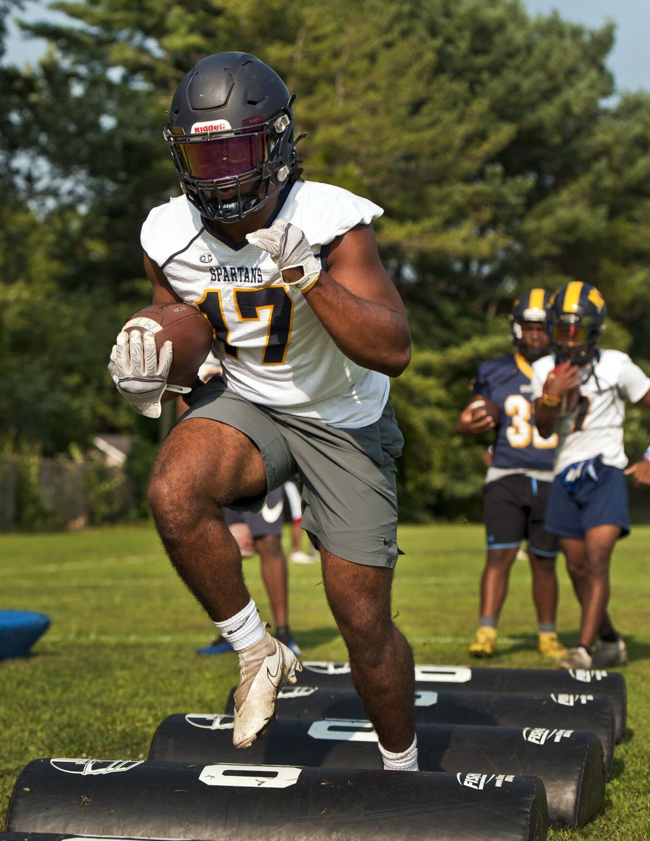 Mount Tabor football first day